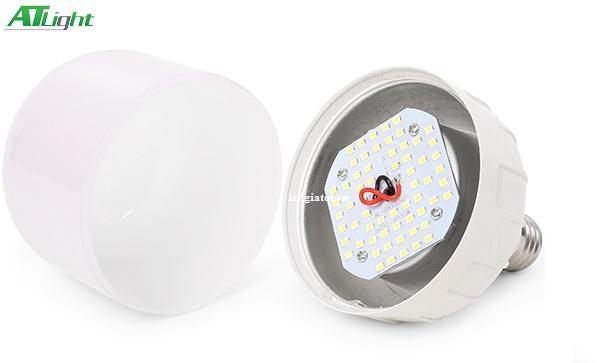 Bóng đèn led búp trụ 20w đuôi xoáy E27