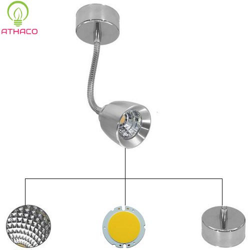 Đèn rọi tranh 3w led COB siêu sáng