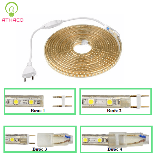 Đèn led dây 3014 cuộn 100m loại 1