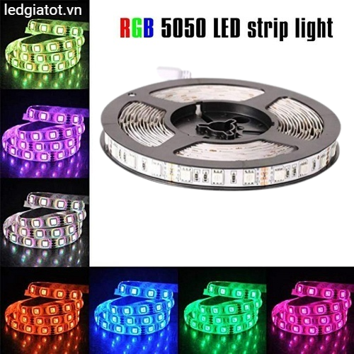 Đặc điểm nổi bật đèn led dây 5050 cuộn 5m 12V RGB