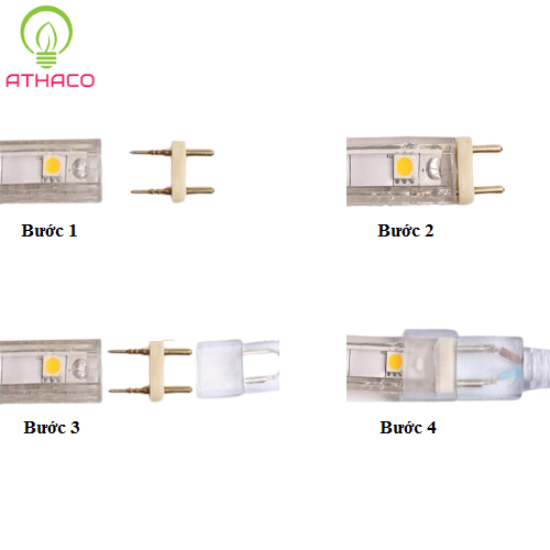 Cách lắp đặt nguồn led dây 220V