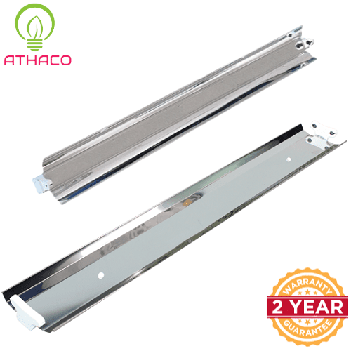 Máng 1m2 chóa inox phản quang AThaco