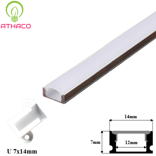 Thanh nhôm tản nhiệt led thanh Profile