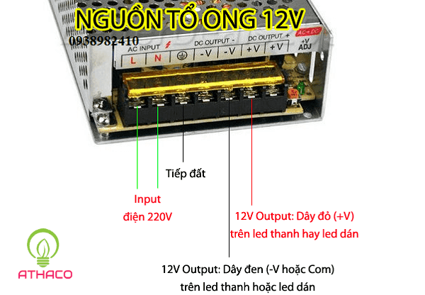 Hướng dẫn cách đấu nối đèn led dây 12v hiệu quả