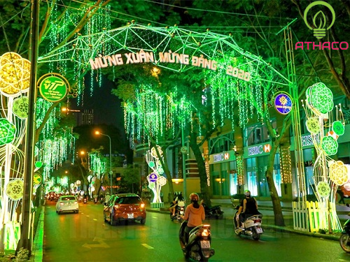 Ứng dụng của dây đèn đứng không chớp 7M