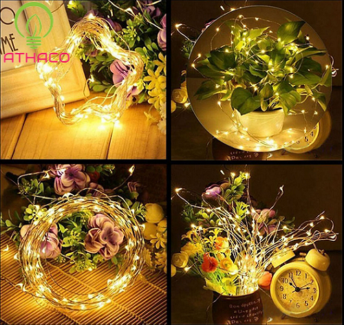 Ứng dụng của dây đèn LED dùng pin 2AA