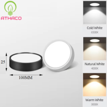 Đèn LED ốp trần 7w 3 chế độ AThaco