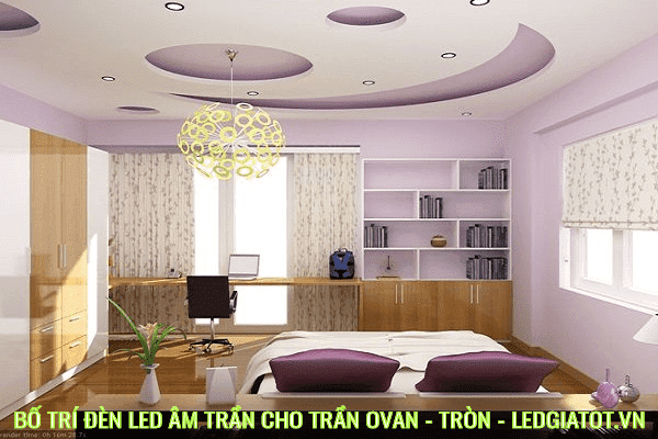 Cách bố trí đèn âm trần led cho phòng khách hợp lý nhất