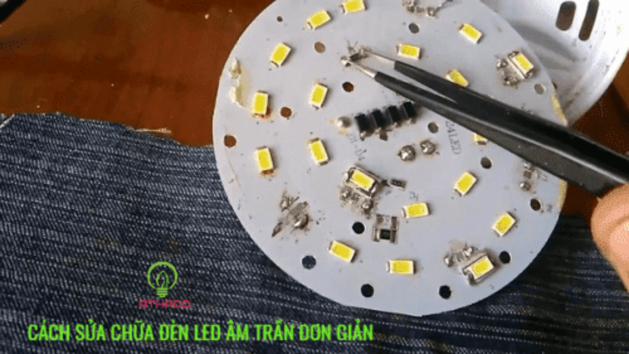 Cách sửa chữa đèn led âm trần bị hư hiệu quả nhất