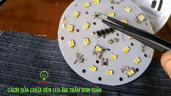 Cách sửa chữa đèn led âm trần bị hư hiệu quả nhất