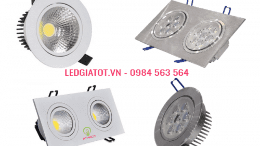 Đèn led âm trần chất lượng giải pháp chiếu sáng mọi không gian