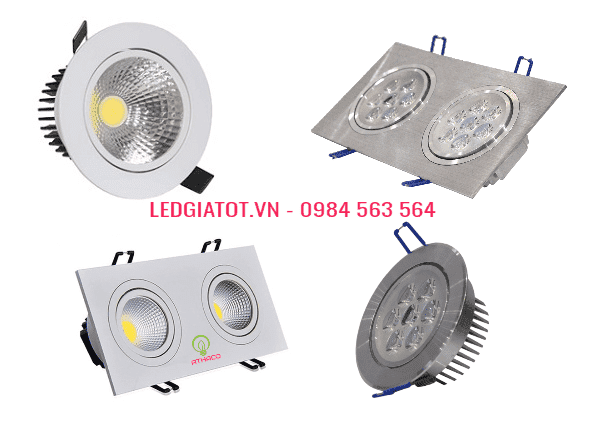 Đèn led âm trần chất lượng giải pháp chiếu sáng mọi không gian