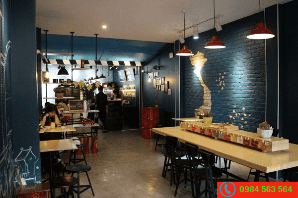 Mẫu đèn led rọi ray cho quán cafe