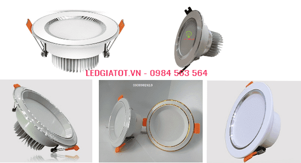 Tổng hợp các mẫu đèn downlight led chất lượng nhất hiện nay