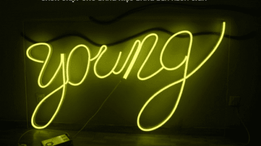 Cách chạy chữ bảng hiệu bằng đèn Neon Sign 12v