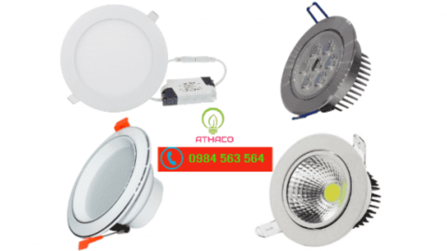 Đèn downlight led sử dụng siêu tiết kiệm cho mọi không gian