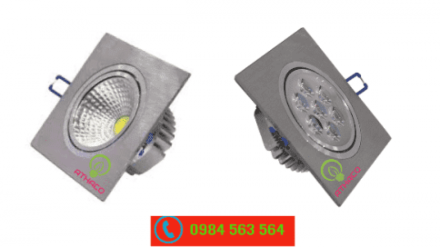 [Bật mí] 2 Mẫu đèn led downlight âm trần vuông tốt nhất hiện nay