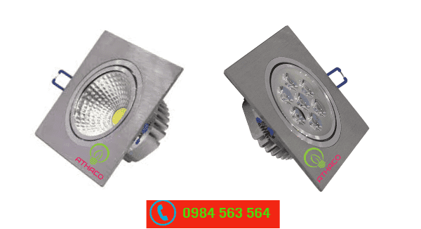 [Bật mí] 2 Mẫu đèn led downlight âm trần vuông tốt nhất hiện nay