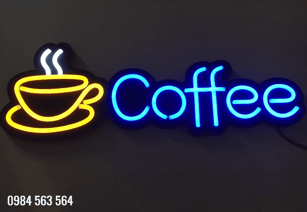 Thi công biển bảng hiệu đèn Neon Sign tại Bình Chánh giá rẻ