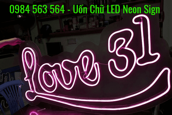 Thi công đèn Neon Sign HCM công nghệ LED giá rẻ