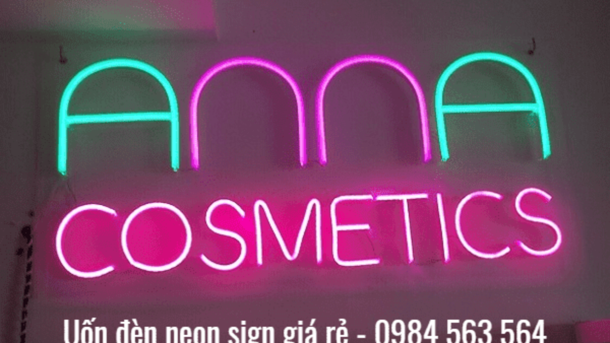 Địa chỉ uốn chữ bảng đèn Neon Sign ở Bạc Liêu giá rẻ