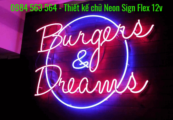 Uốn chữ đèn Neon Sign ở Quận 12 TpHCM uy tín giá rẻ