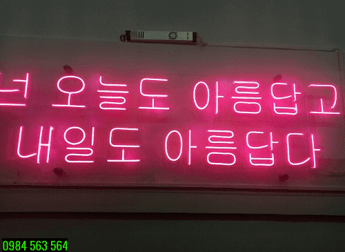 Bảng hiệu quảng cáo đèn ống Neon tại Quận 6 giá tốt nhất