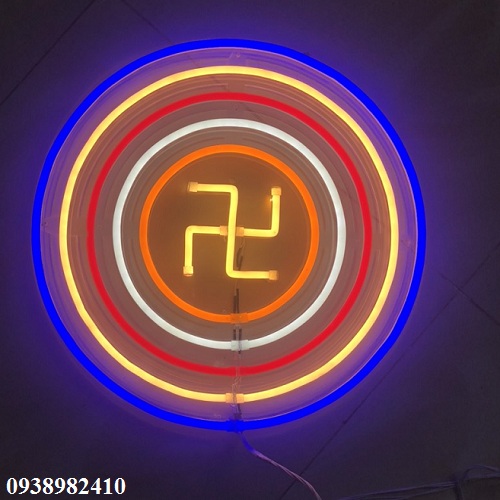 Thi công đèn hào quang Neon Sign led giá rẻ