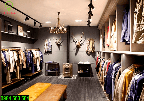Thi công lắp đặt đèn rọi ray cho Shop ở Bình Thạnh giá rẻ nhất
