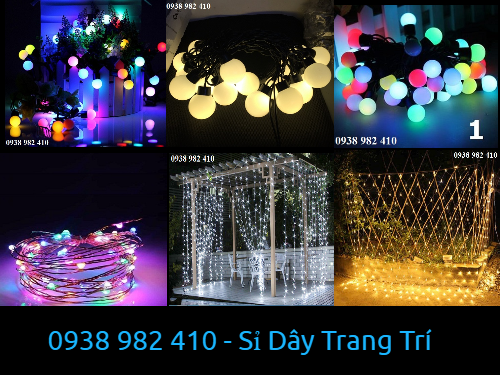 Bán sỉ dây đèn led trang trí ở Quận 1 giá tốt nhất