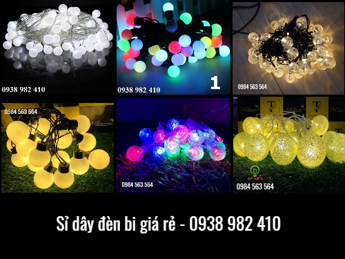 Tổng hợp mẫu đèn led giáng sinh bán chạy nhất 2024