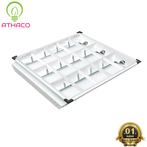 Máng âm trần 600x600 chóa inox giá rẻ