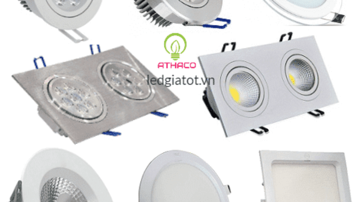 Đèn âm trần Bình Thạnh chính hãng AThaco giá tốt