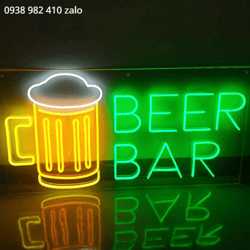 Đèn Neon Sign cho quán bia siêu đẹp ở HCM