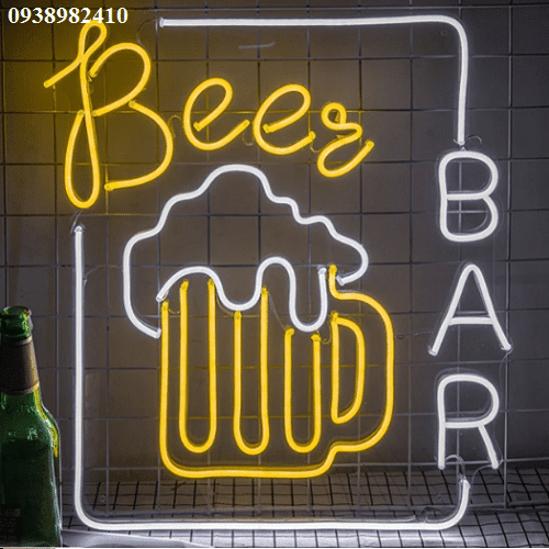 Đèn Neon Sign cho quán bia siêu đẹp ở HCM