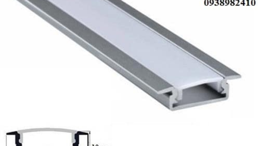 Mẫu thanh nhôm đèn led âm tường phổ biến nhất hiện nay