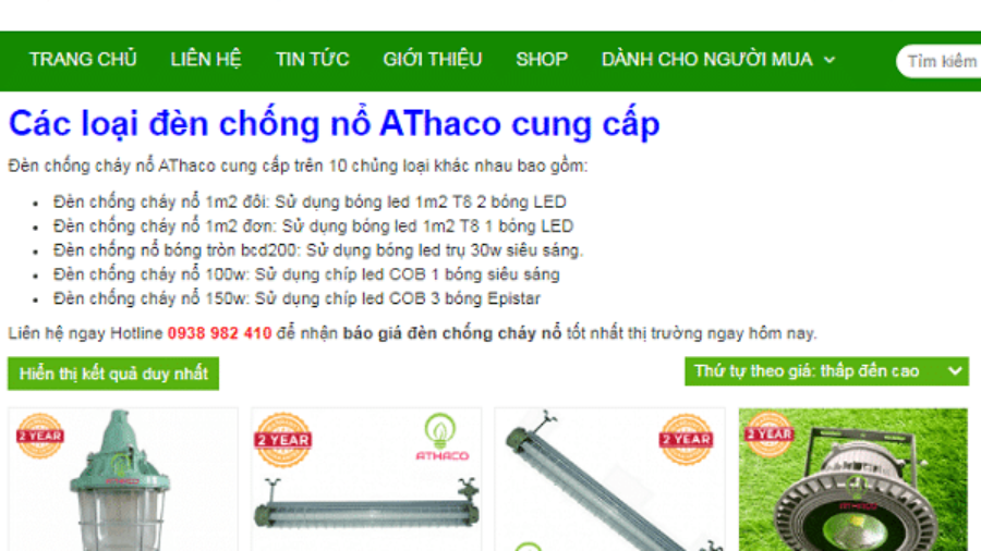 Mách bạn 5 thương hiệu đèn chống cháy nổ uy tín tại Việt Nam