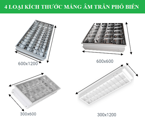 Hướng dẫn cách lắp đặt máng đèn âm trần qua 7 bước