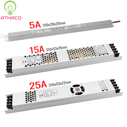 Bảng giá nguồn led dây 12v các loại