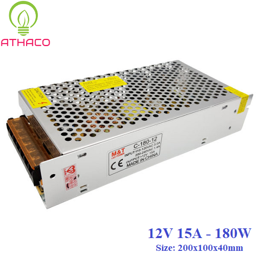 Kích thước nguồn LED dây 12V các loại