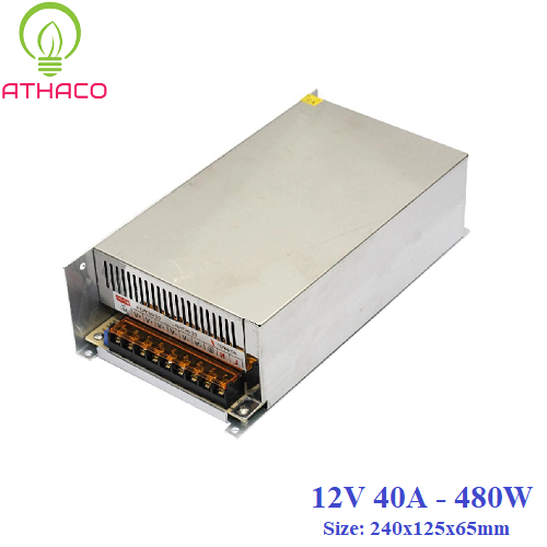 Kích thước nguồn LED dây 12V các loại