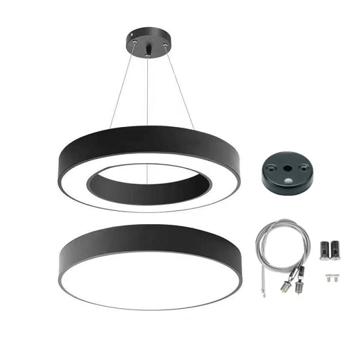 Ưu điểm nổi bật của mẫu đèn thả văn phòng tròn D600