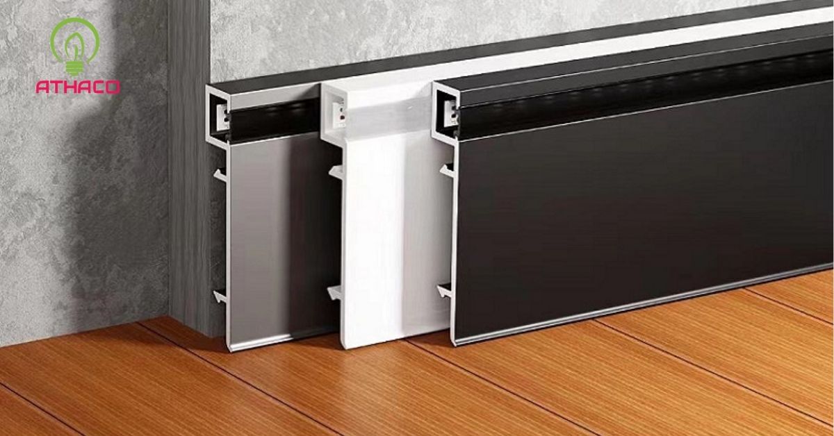 Các loại thanh nhôm phào chỉ LED phổ biến