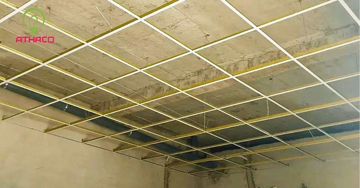 Chuẩn bị trước khi lắp đặt trần thạch cao và dây điện