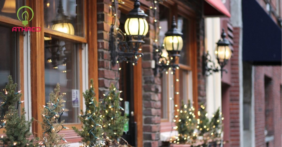 Đèn lồng treo ngoài trời