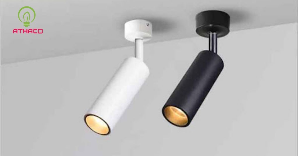 Đèn spotlight gắn trần hoặc gắn tường