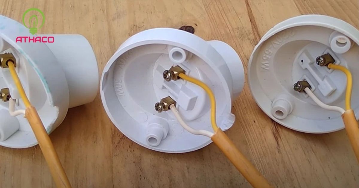 Hướng dẫn cách nối dây điện vào đui đèn chi tiết từng bước