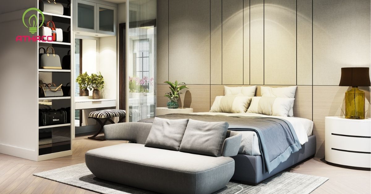 Phòng ngủ – Không gian thư giãn nhẹ nhàng