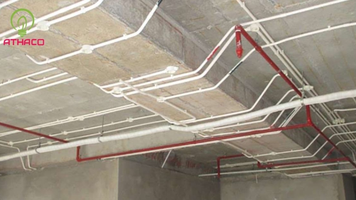 Quy Trình Lắp Đặt Trần Thạch Cao Dây Điện