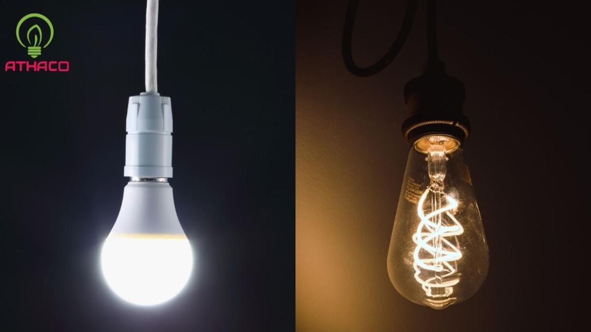 So Sánh Đèn LED Và Đèn Sợi Đốt